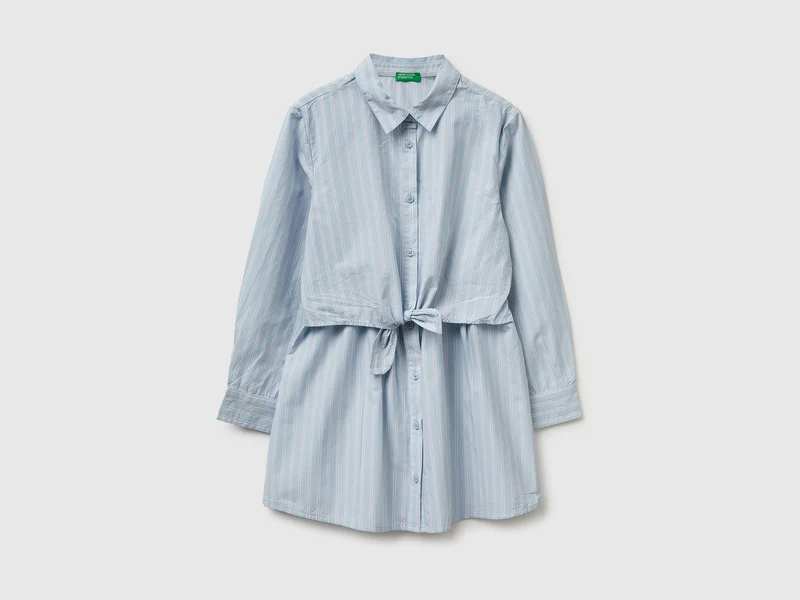 Vestito chemisier a righe