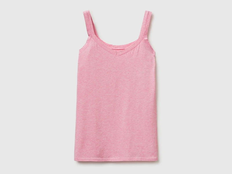 Canotta in cotone super stretch
