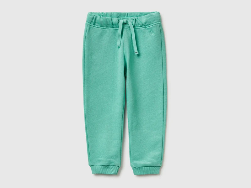 Pantaloni in felpa di cotone bio