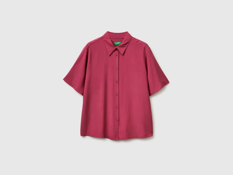 Camicia fluida manica 3/4