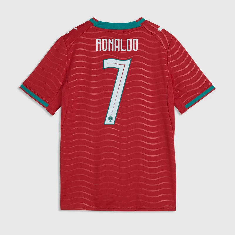 Maglia Puma Portogallo 2026 Pre-Printed Bambini Primo Kit