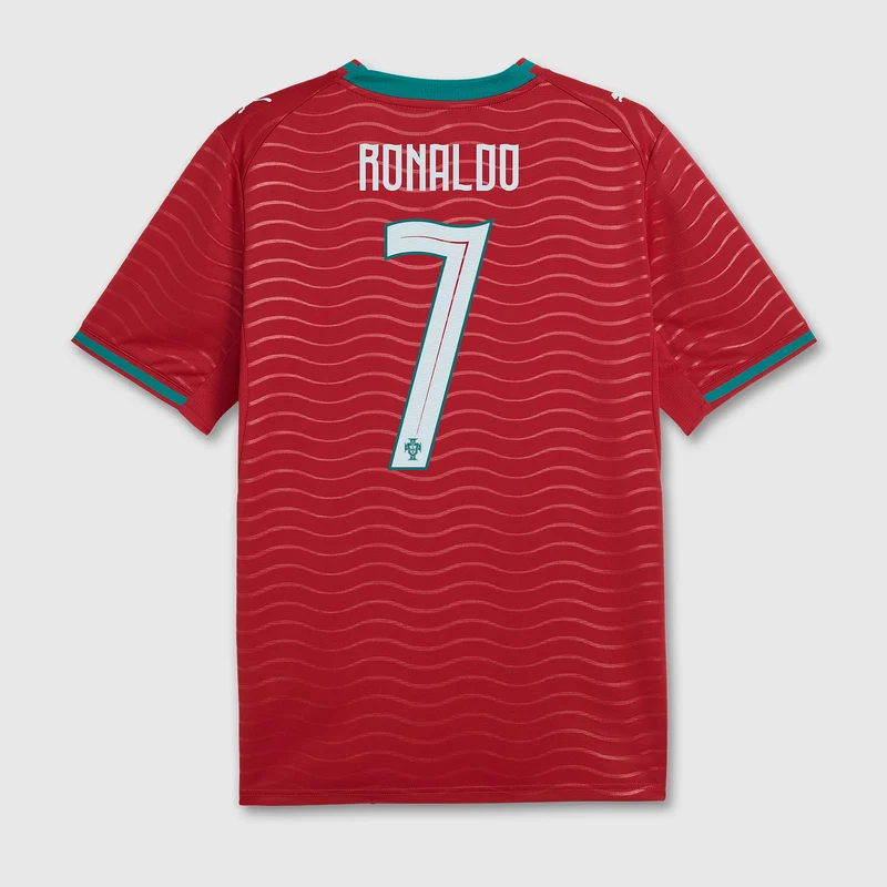 Maglia Puma Portogallo 2026 Pre-Printed Primo Kit con Ronaldo 7