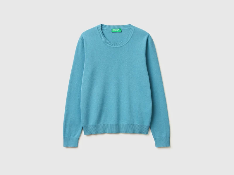 Maglia carta da zucchero in cotone tricot