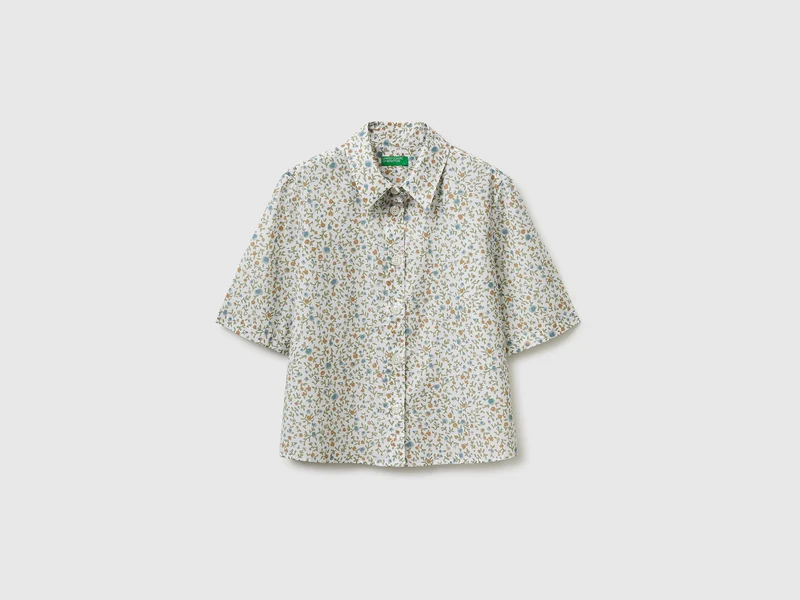 Camicia fantasia a manica corta