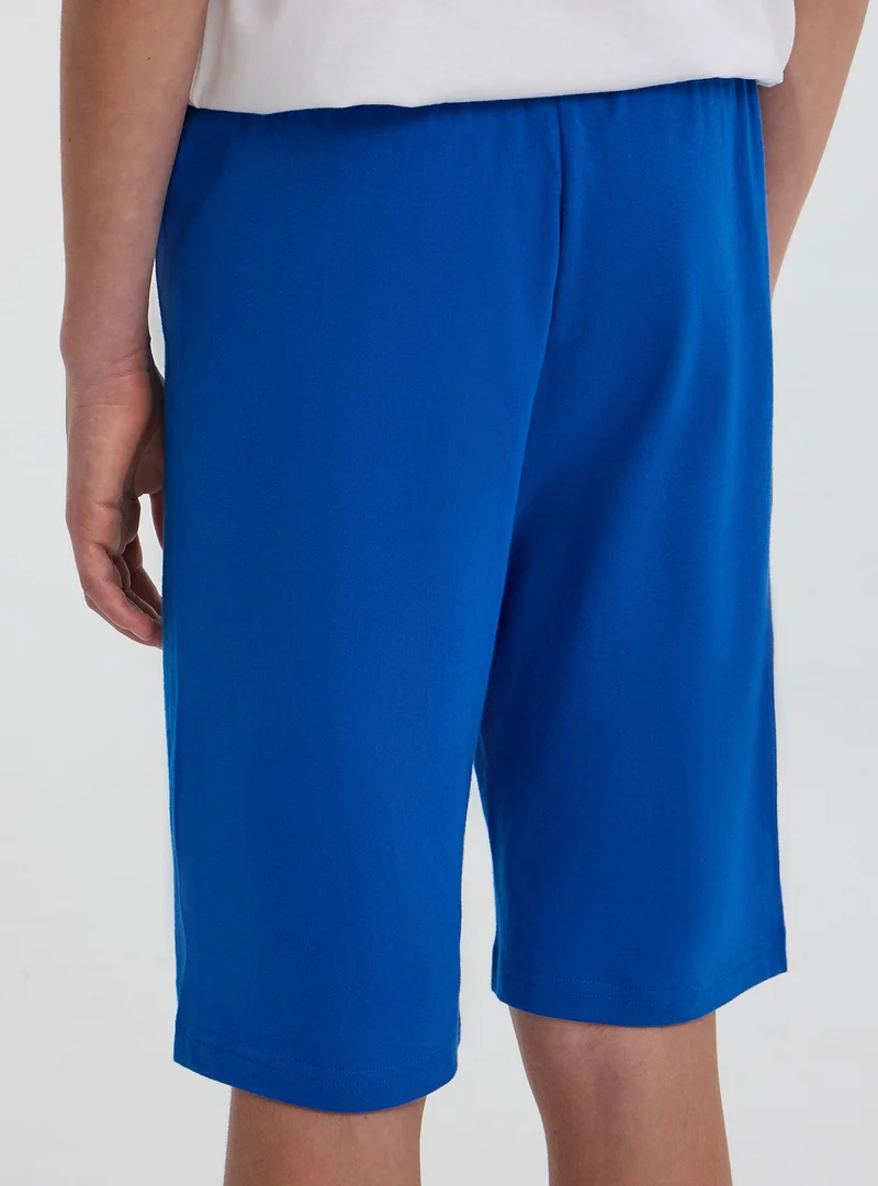 Pantaloncini tuta con stampa