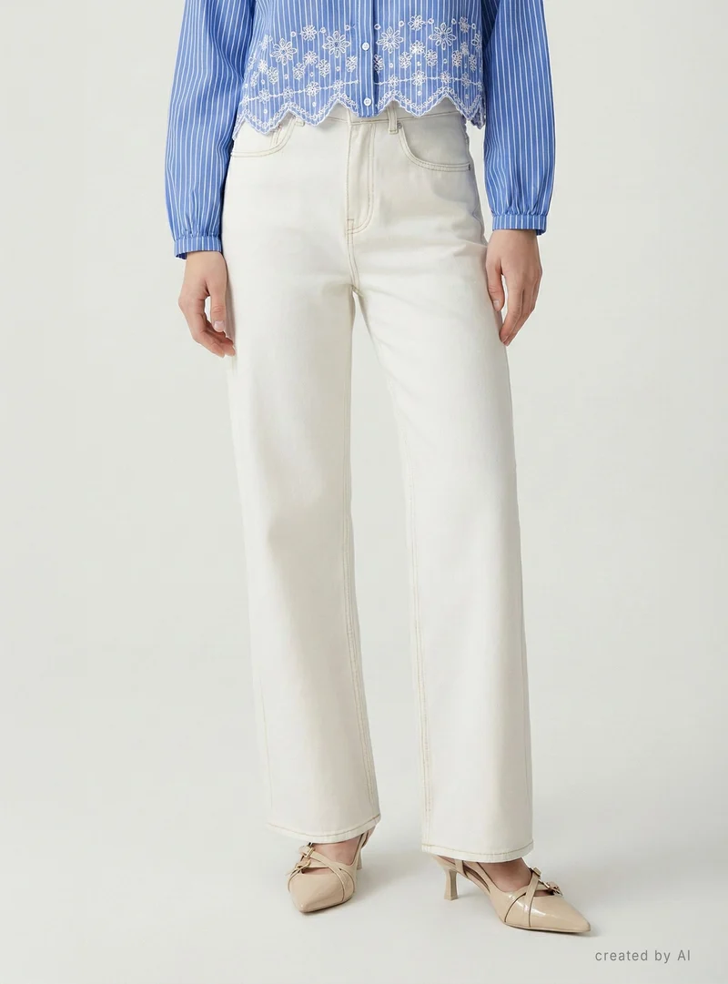 Jeans wide leg