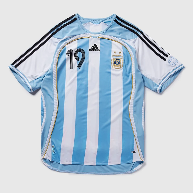 Maglia adidas Originals Argentina 2006 Primo Kit con Messi 19