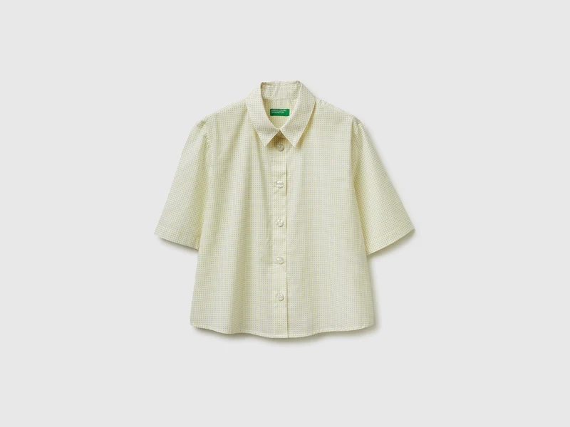 Camicia fantasia a manica corta