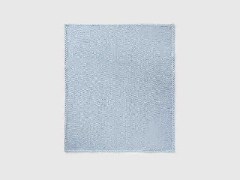 Coperta in maglia di cotone