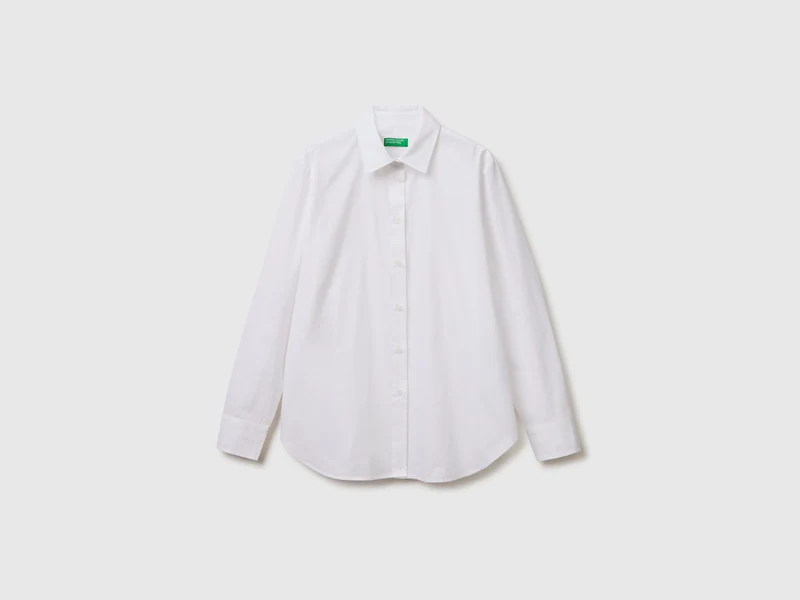 Camicia in cotone relaxed fit