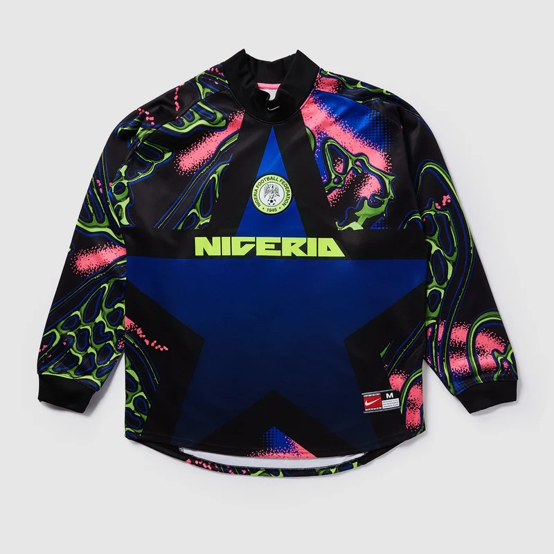 Maglia Nike Nigeria 2025 Maniche Lunghe Portiere