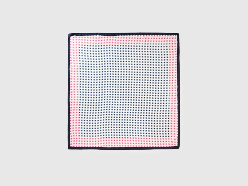 Foulard con stampa fantasia