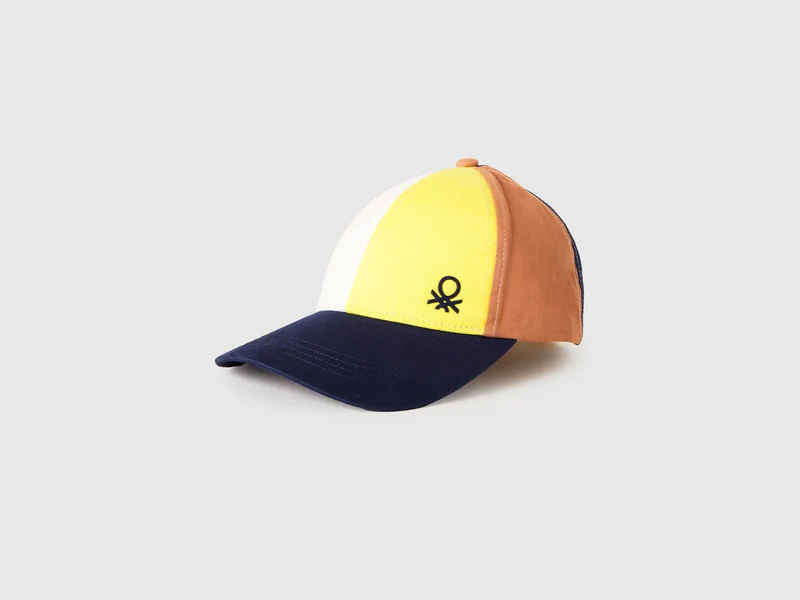 Cappello baseball color block