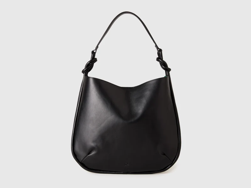 Maxi borsa hobo nera