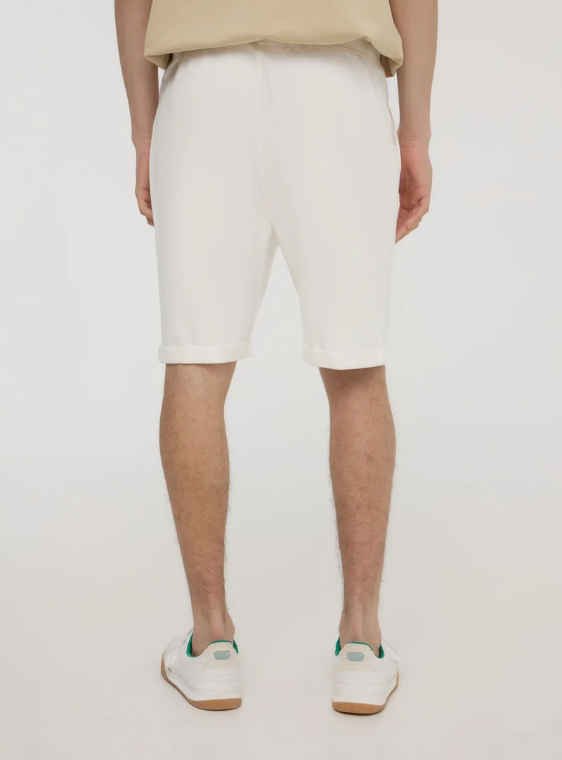 Pantaloncini chino in felpa leggeri