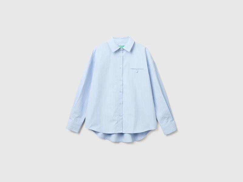 Camicia a righe leggera