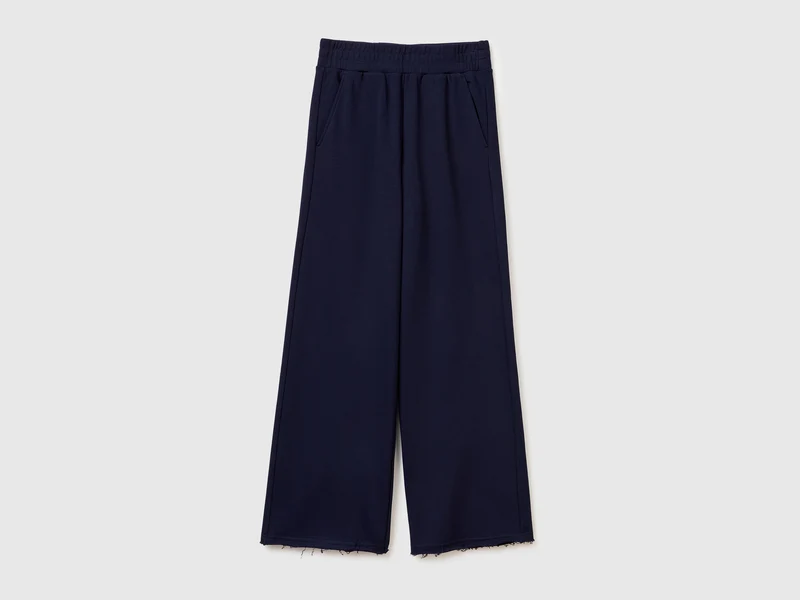 Pantaloni ampi in felpa