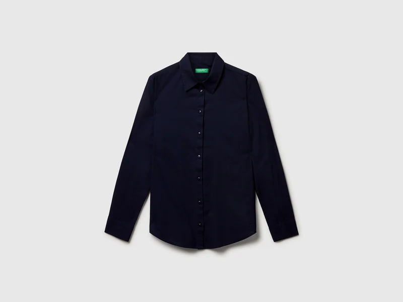 Camicia regular fit in cotone leggero
