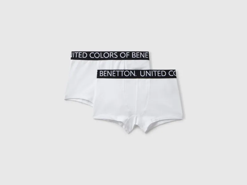 Due boxer con elastico logato