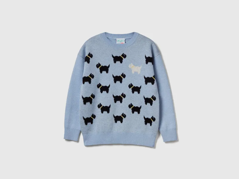 Maglia con intarsio Chester Stranger Things