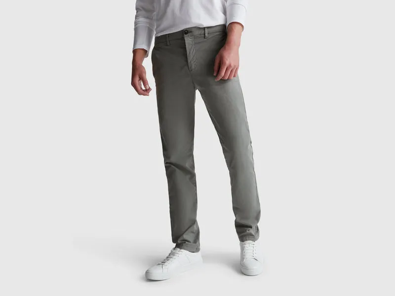 Chino slim fit in cotone
