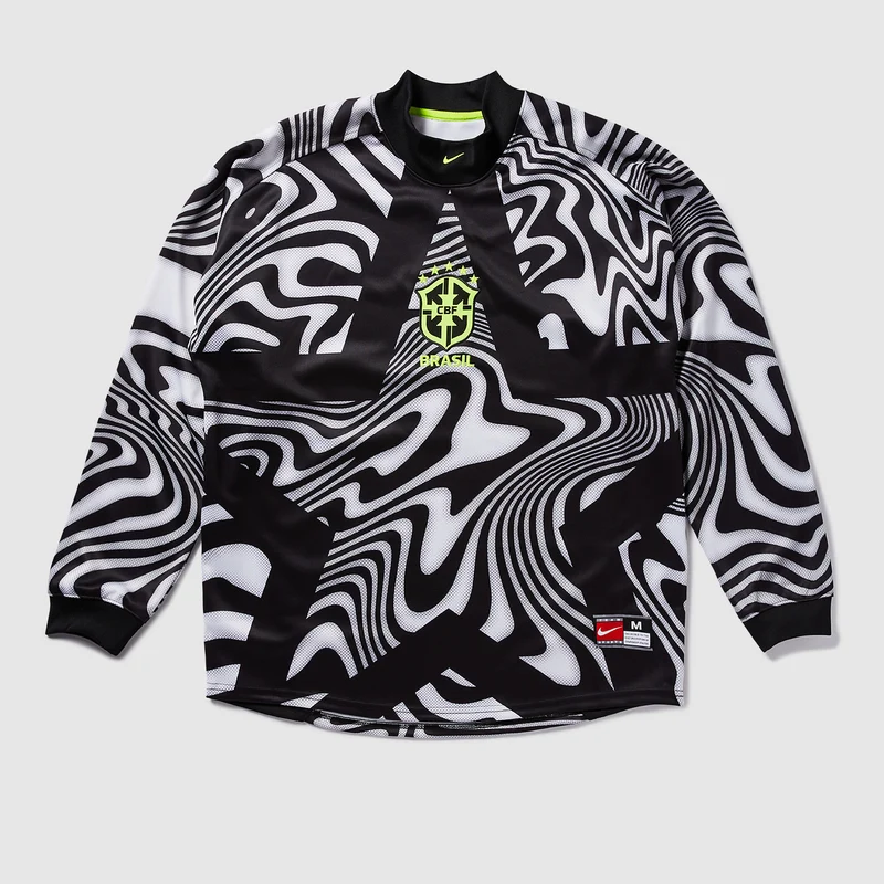 Maglia Nike Brasile 2025 Maniche Lunghe Portiere