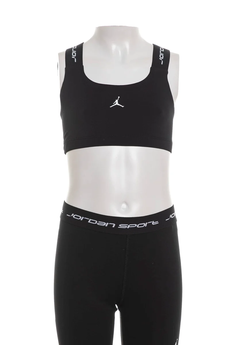 Top Jordan Active Indy Da Bambina Nero