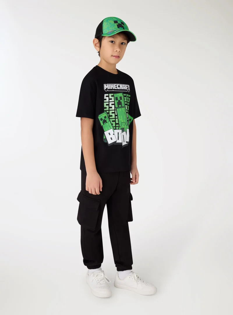 T-shirt con stampa Minecraft®