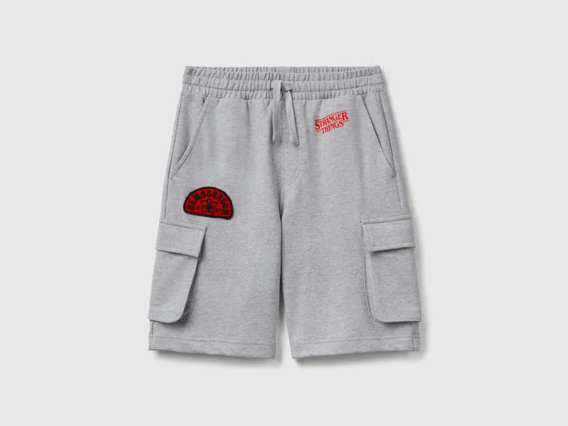 Shorts cargo Stranger Things
