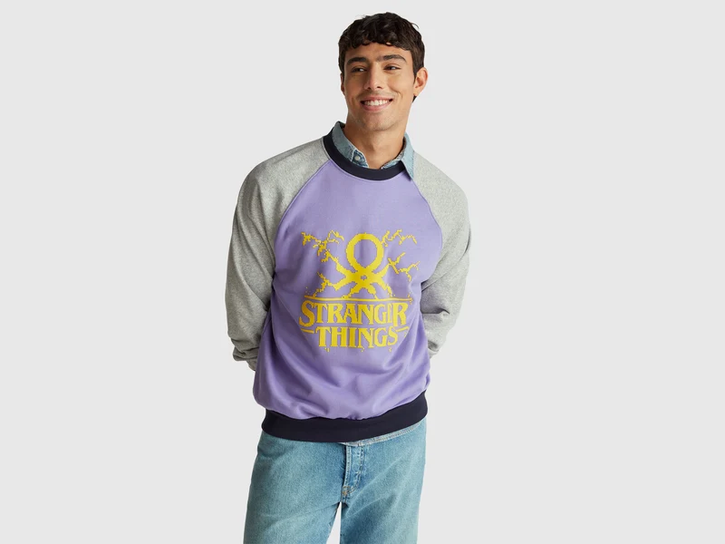 Felpa relaxed fit Stranger Things