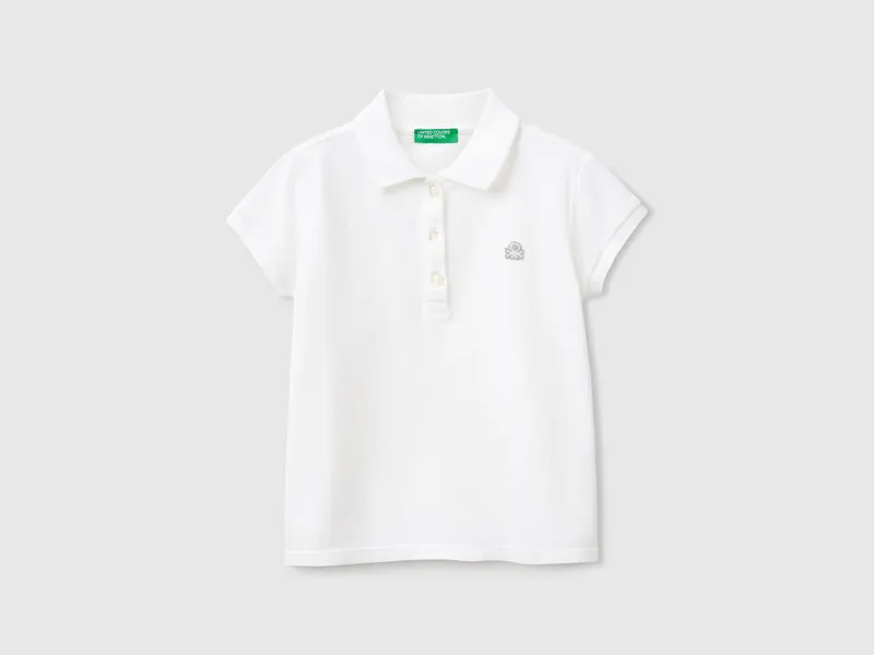 Polo manica corta in cotone