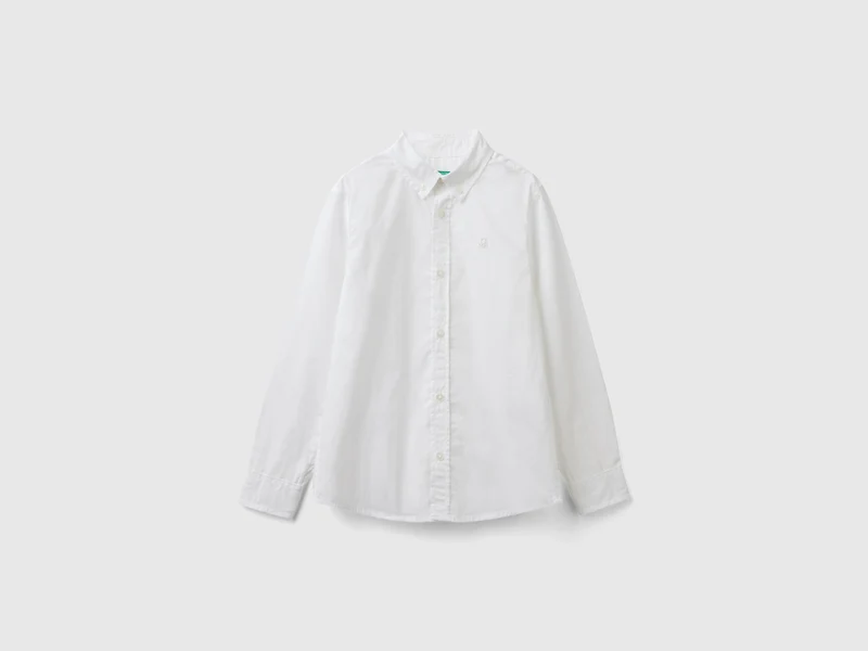 Camicia bianca button down