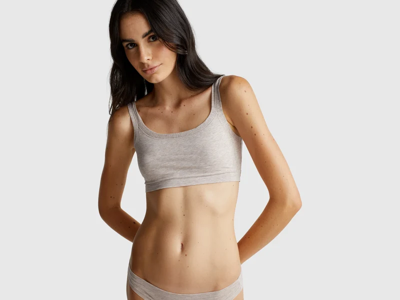 Brassiere in cotone super stretch