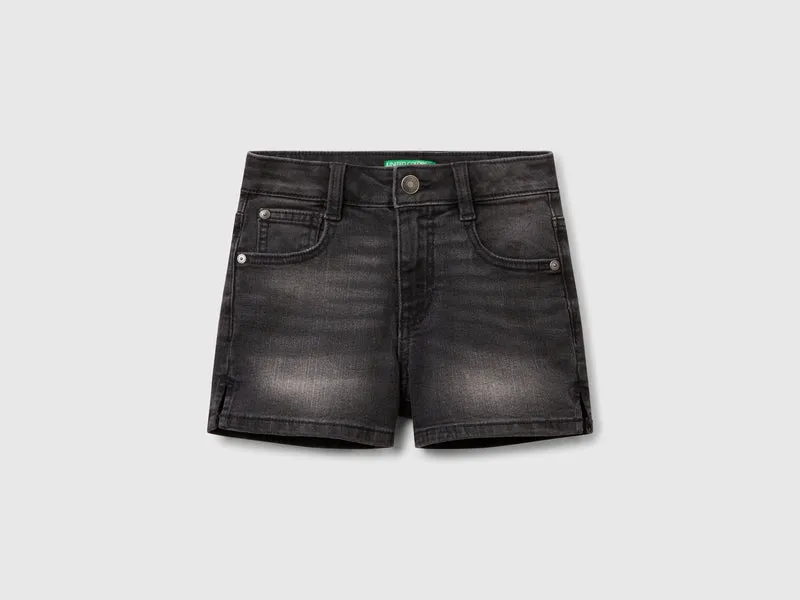 Pantaloni corti in denim