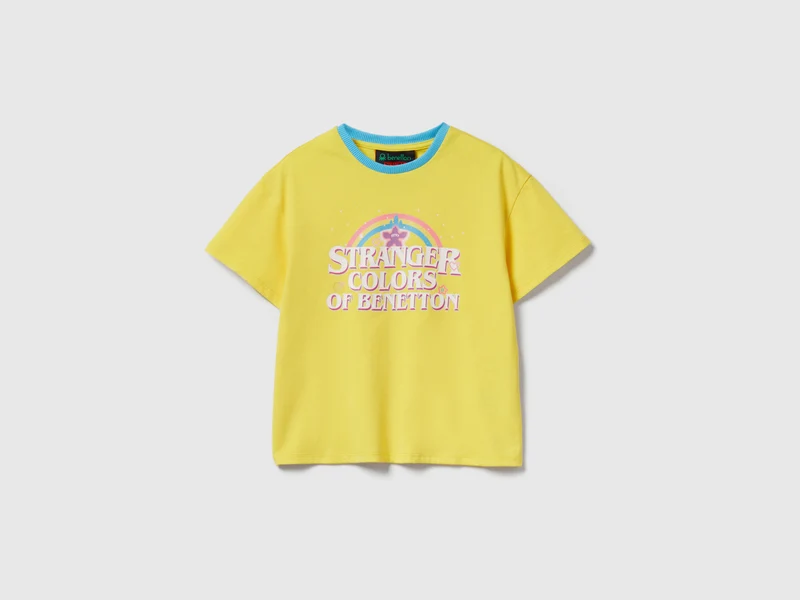 T-shirt con stampa Stranger Things