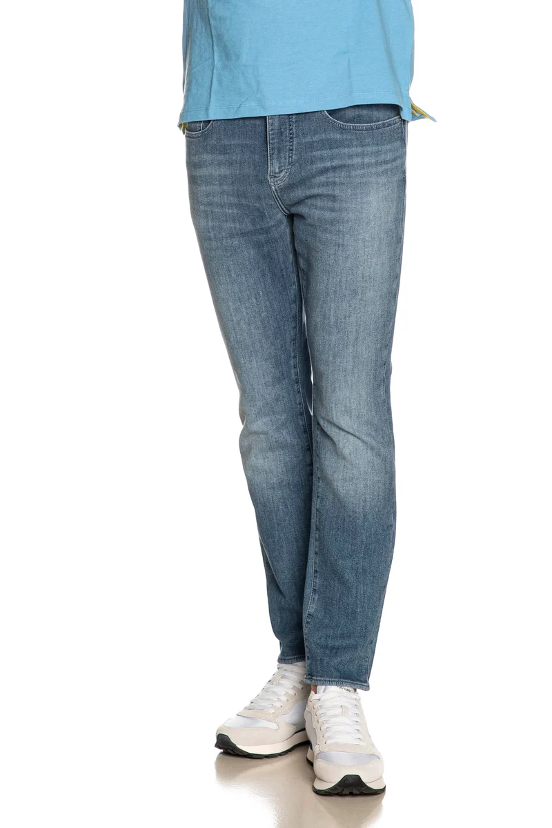 Jeans Armani Exchange 5 Pockets Pant Xm Sk Da Uomo Denim Medio Light Blu