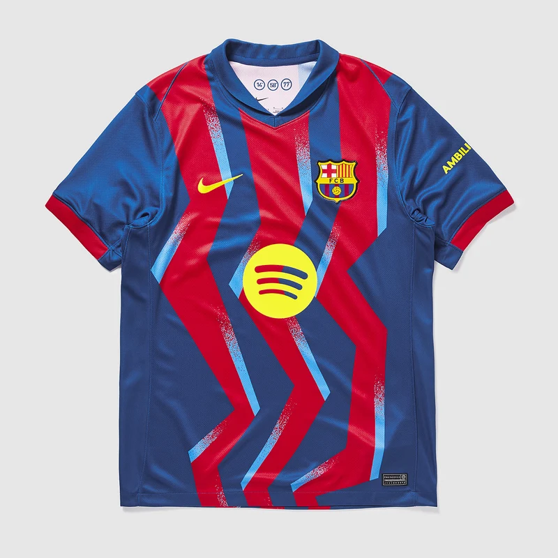 Maglia Nike FC Barcelona 25/26 Bambini Dri-FIT El Classico Stadium