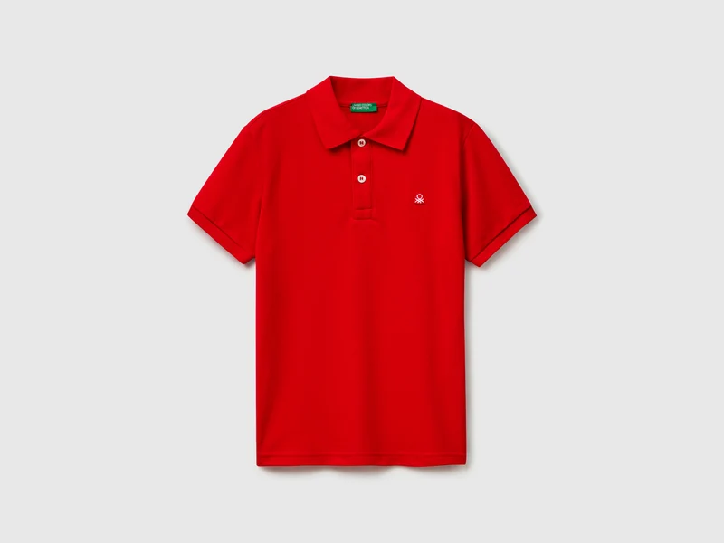 Polo slim fit in puro cotone