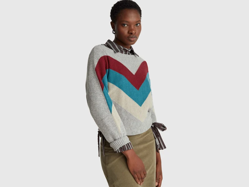 Maglione con intarsio Stranger Things