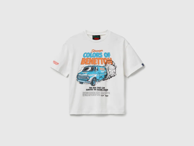 T-shirt con stampa Stranger Things