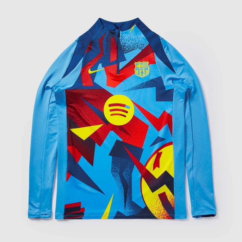 Top Nike FC Barcelona 25/26 Dri-FIT Strike El Classico Pre-Match Drill