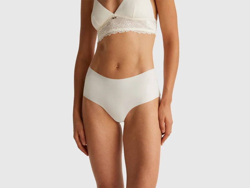 Culotte elasticizzate con pizzo