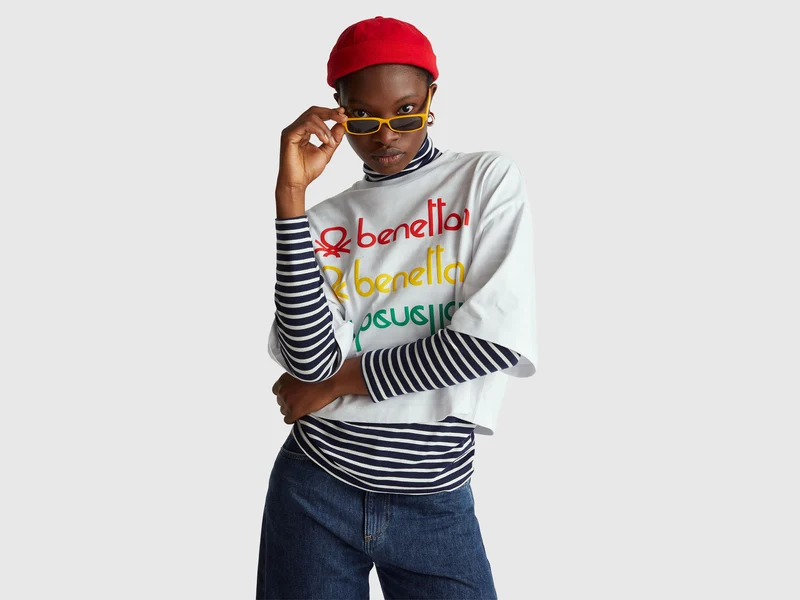 T-shirt con stampa Stranger Things