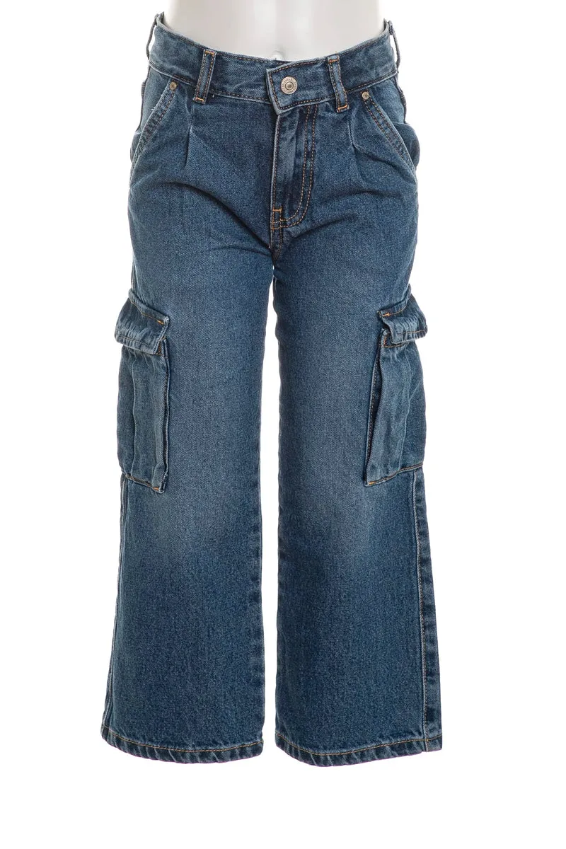 Jeans Guess Rigid Cg Fashion Fit Da Bambina Denim Medio Blu