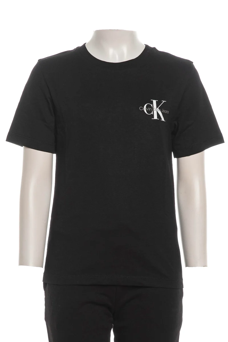 T Shirt Calvin Klein Cest Mono Ss Tee Da Bambino Nera
