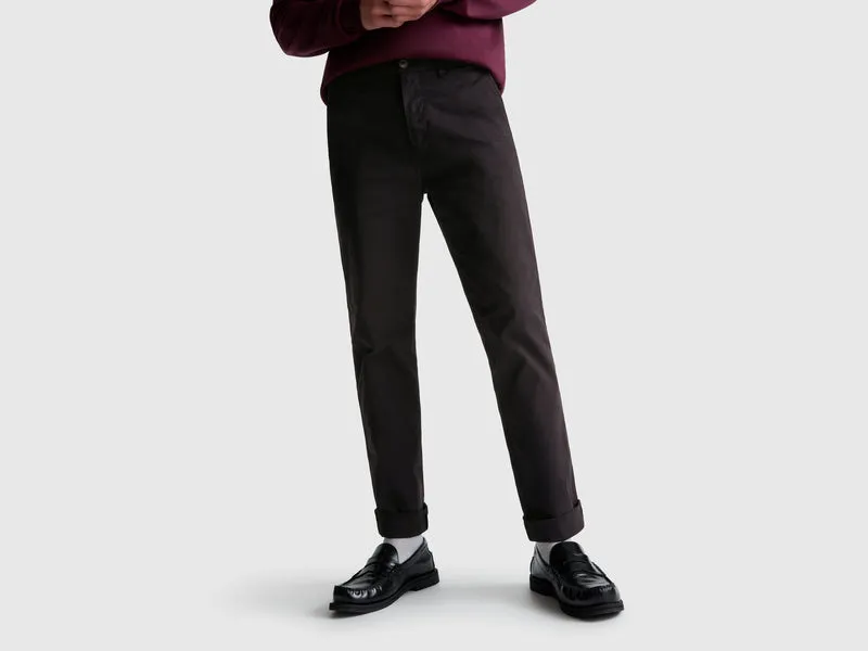 Chino slim fit in cotone