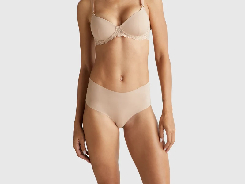 Culotte elasticizzate con pizzo