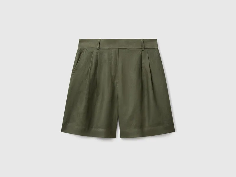 Bermuda 100% lino