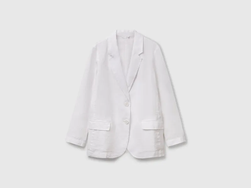 Blazer in puro lino