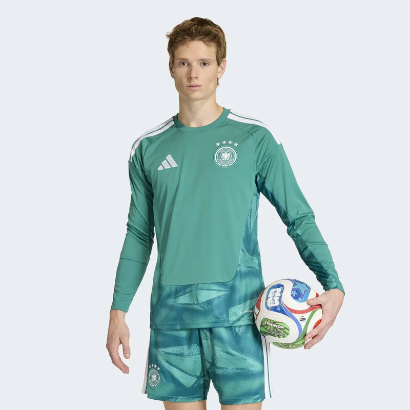 adidas Men Germany 26 Home Goalkeeper Long Sleeve Jersey